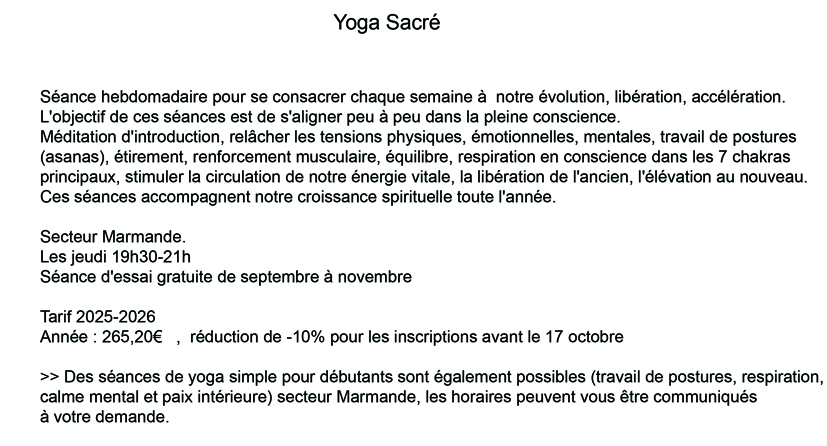yoga